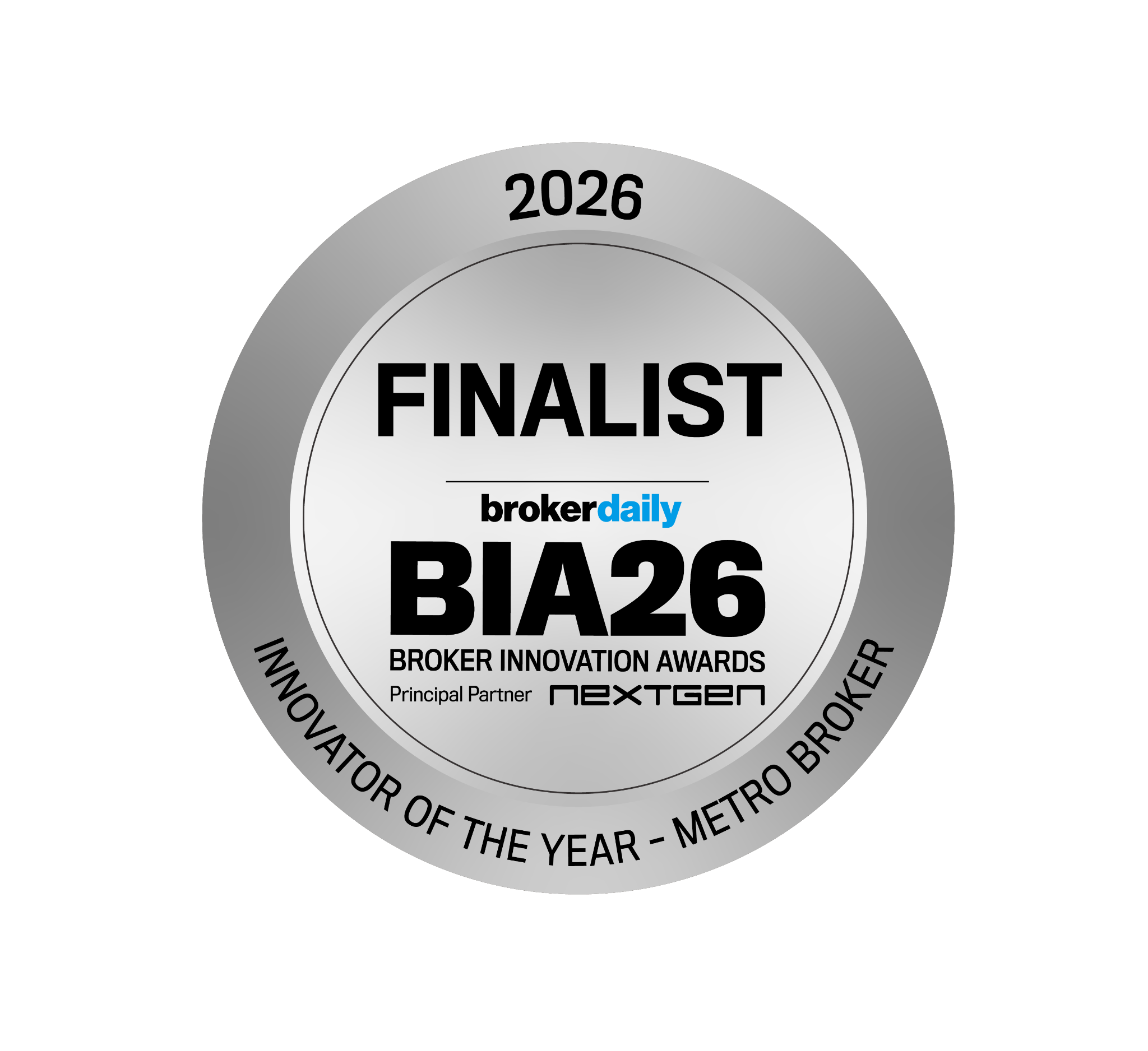 2026 Broker Innovation Awards — Innovator of the Year — Metro Broker finalist