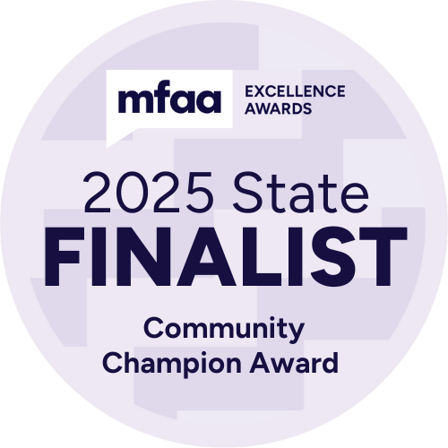 2025 MFAA Excellence Awards — VIC / TAS Community Champion state finalist